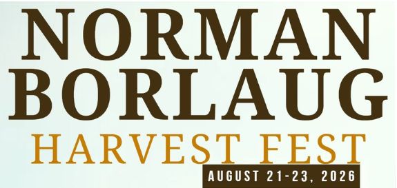 Norman Borlaug Harvest Fest heading