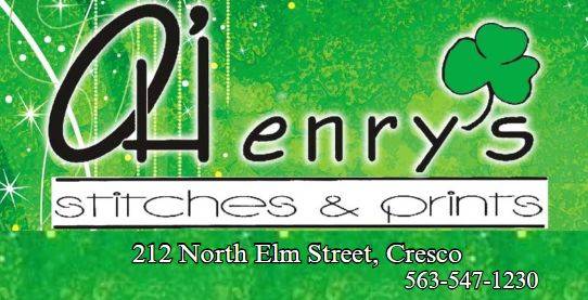 O'Henry's Stitches & Prints logo